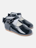 Black Bow Shoes