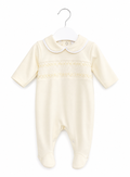 Lemon Smocked Babygrow