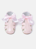 Pink Bow Sandles