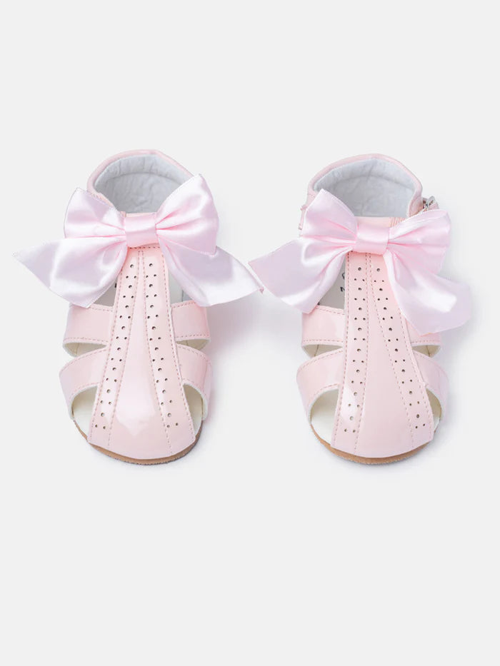 Pink Bow Sandles