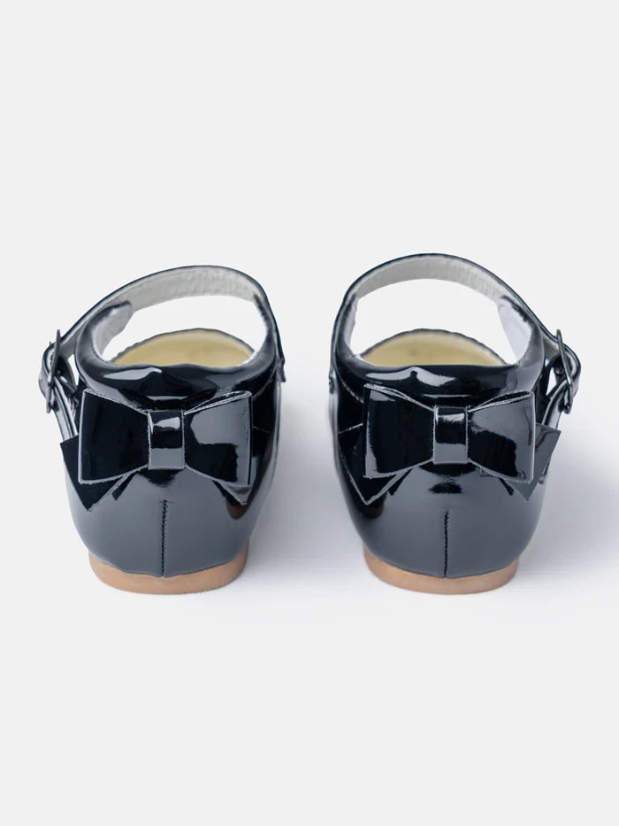 Black Bow Shoes
