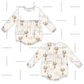 *PRE ORDER** Beige Balloon Romper - READ DESCRIPTION