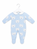Blue Benny babygrow