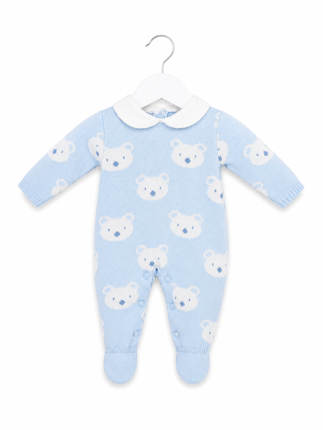 Blue Benny babygrow