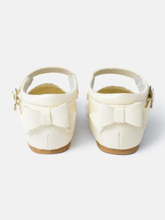Ivory Bow Shoes