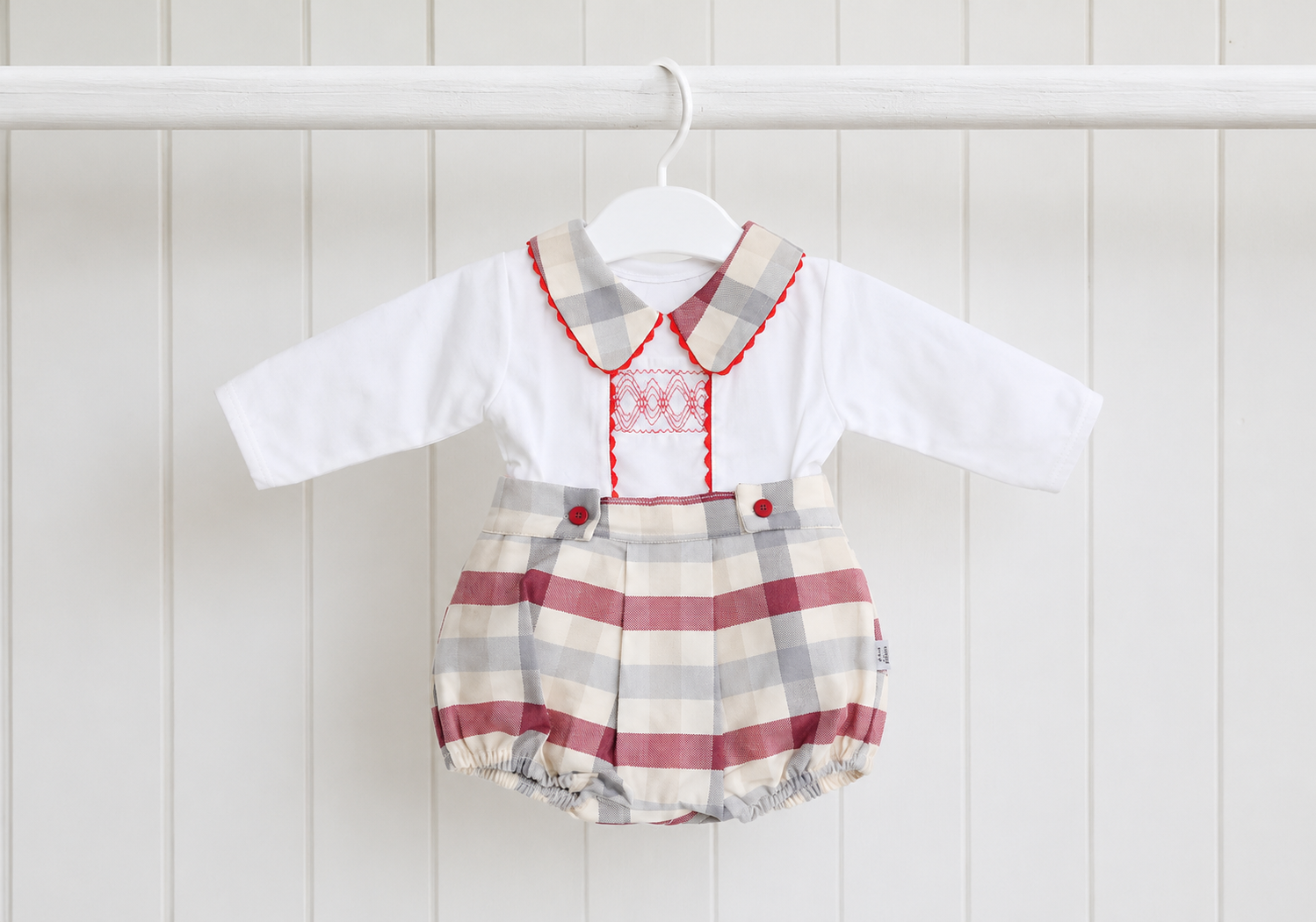 Boys Tartan Spanish Set