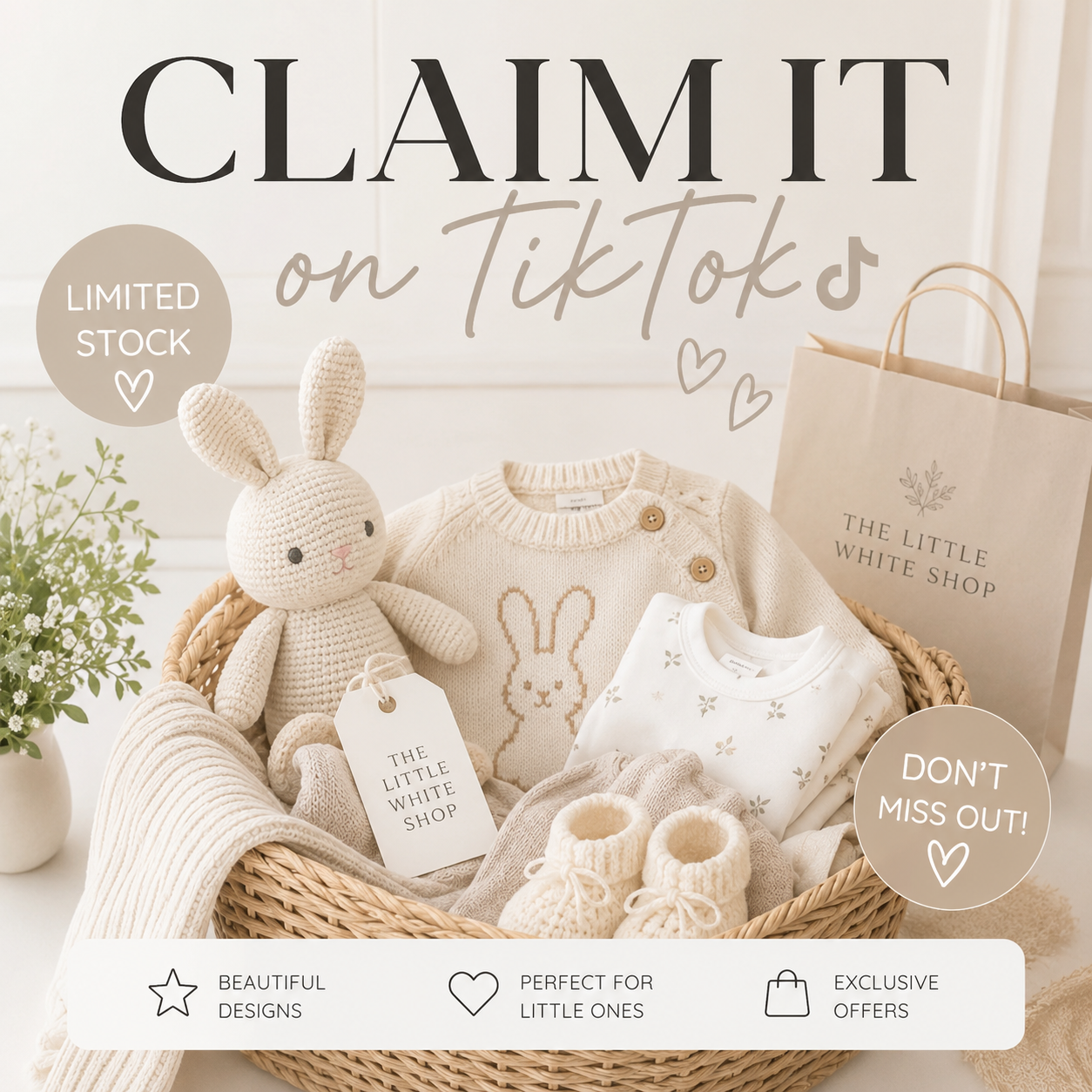 Claim It Basket- TIKTOK LIVE -