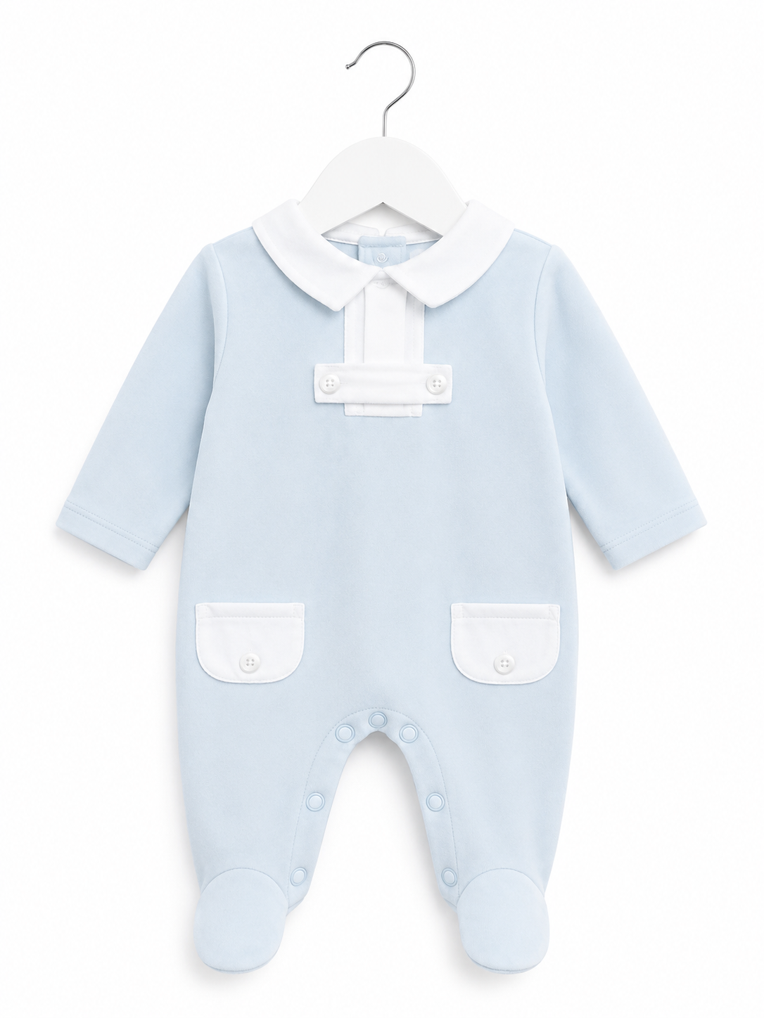 Blue babygrow