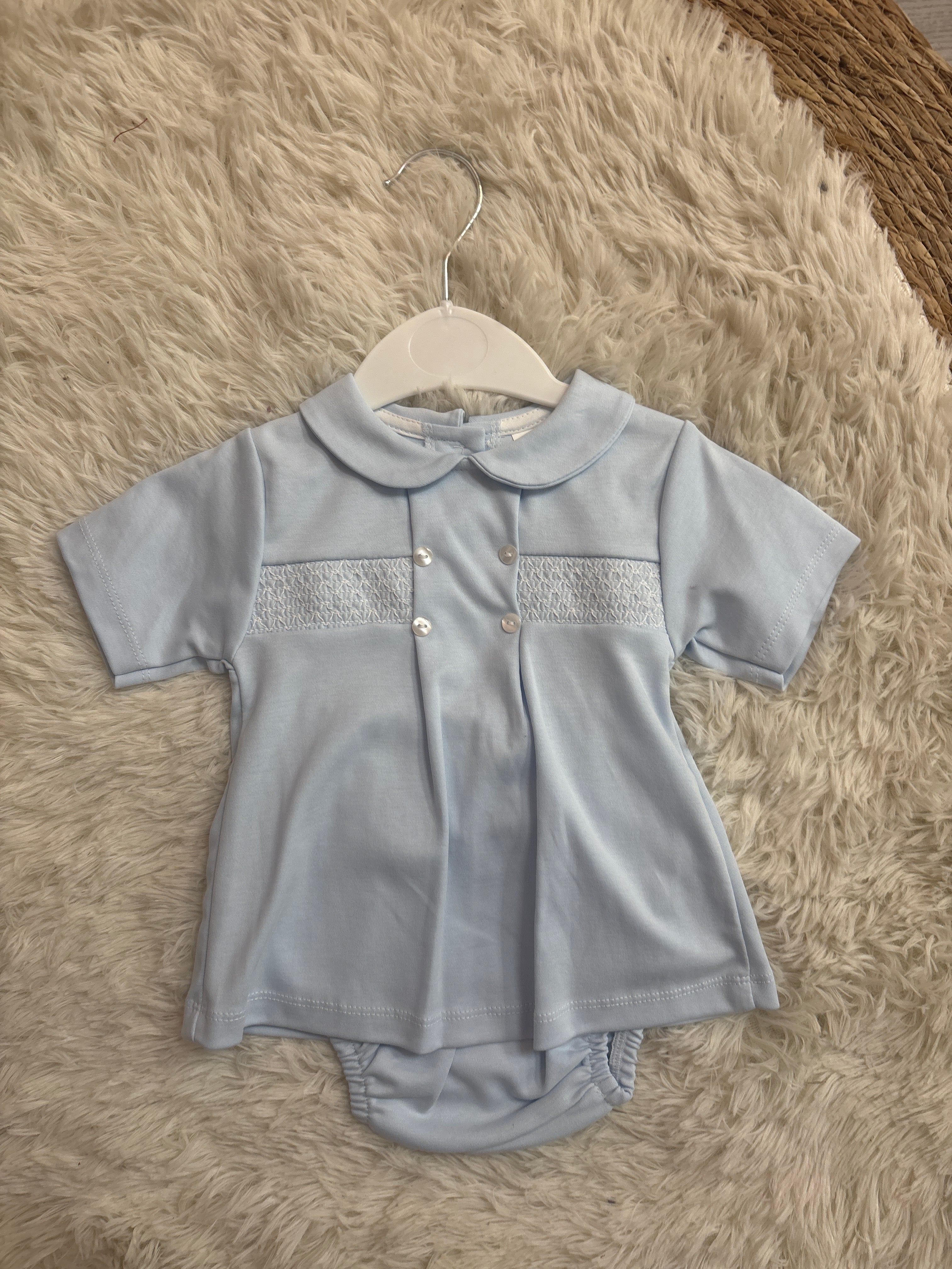 Smocked Jam Pant Set