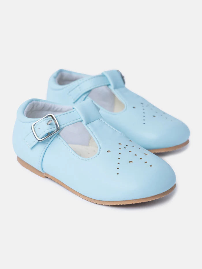 Blue T-Bar Shoes