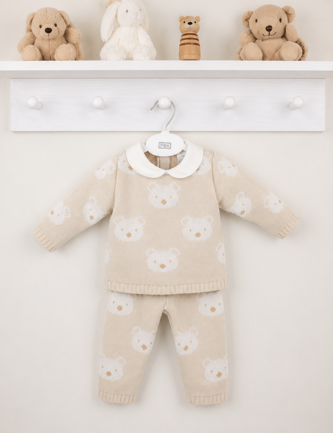 Beige Benny Trouser Suit
