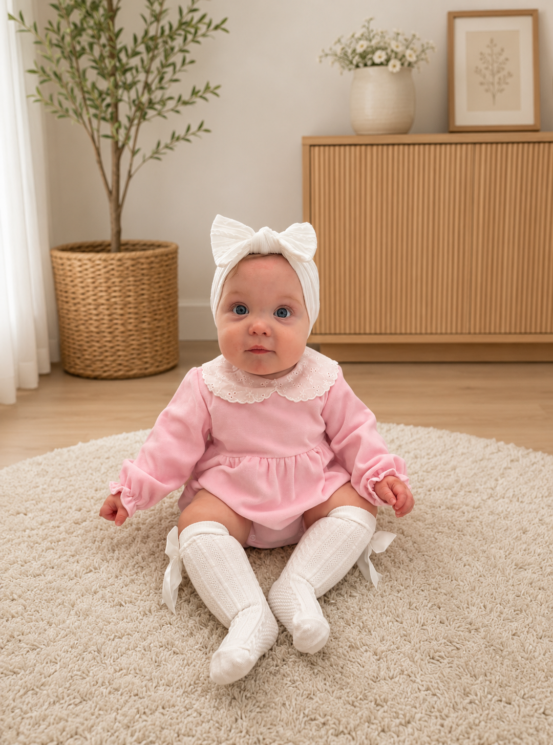 Ada Velour Romper