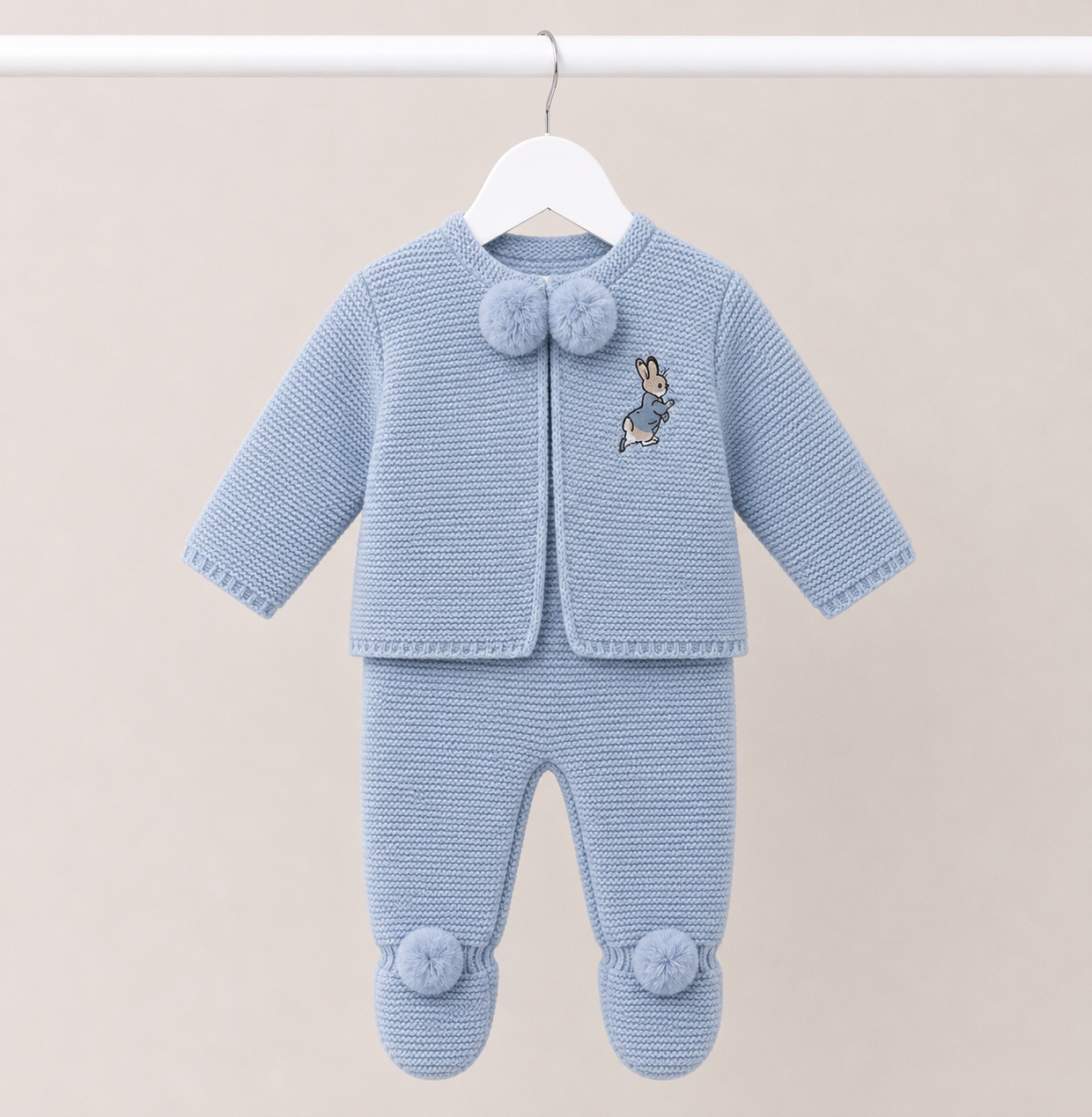 Blue Peter Rabbit Pom Pom Suit