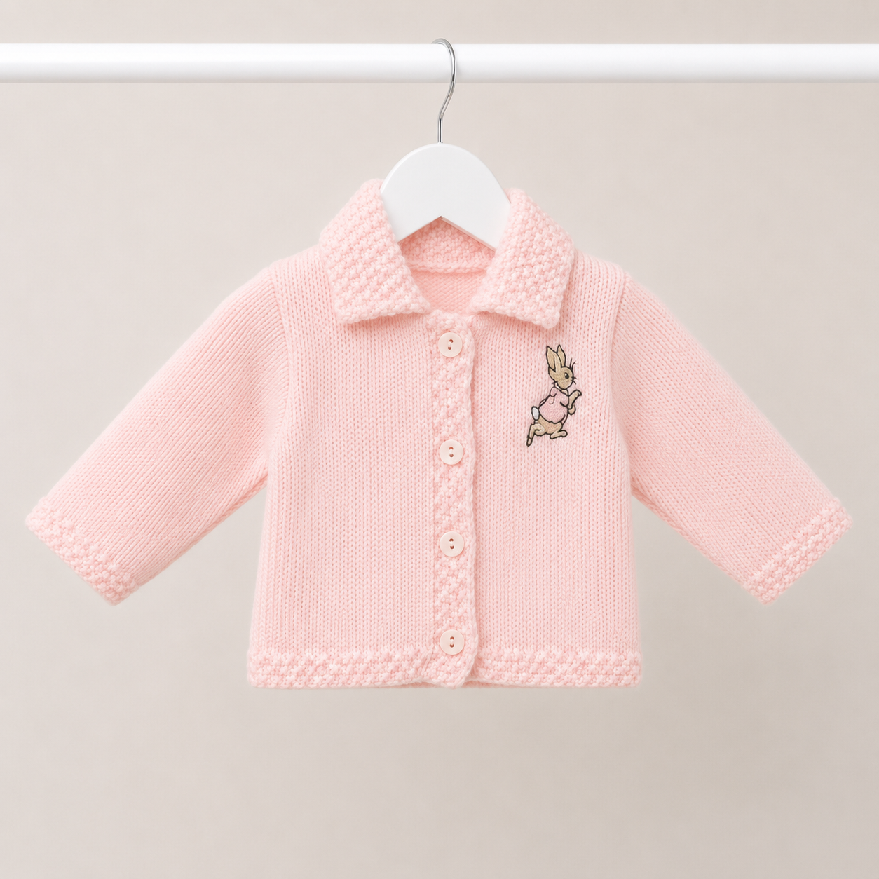 Pink Peter Rabbit Cardigan