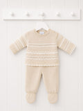 Knitted Beige Set