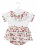 Floral 2 piece Spanish Romper