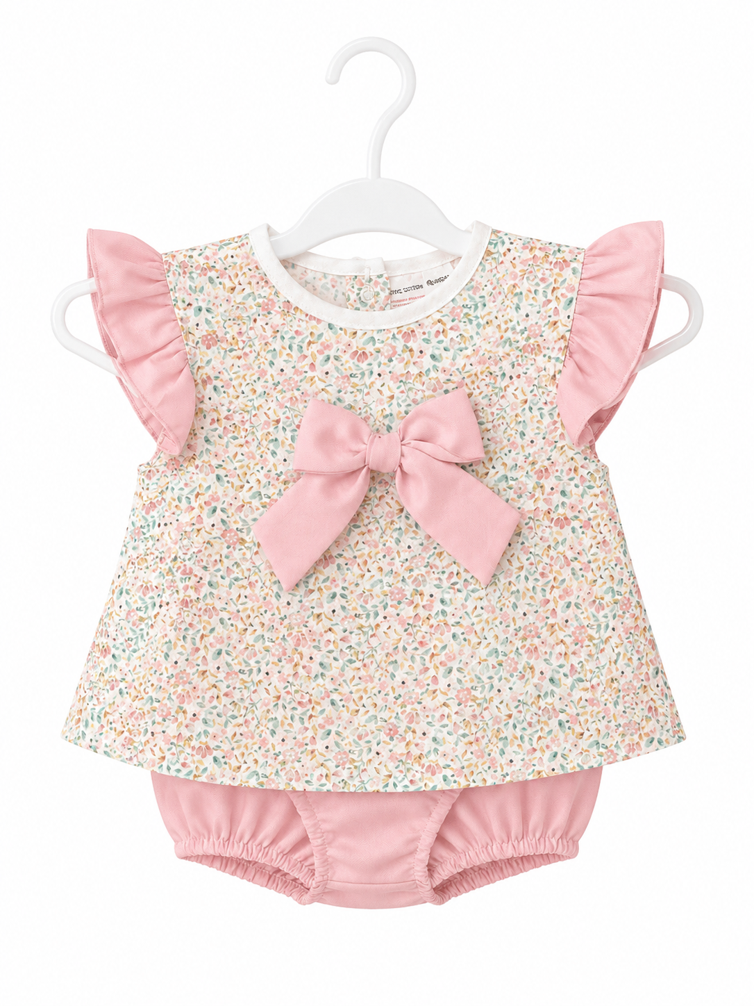 Spanish Baby Pink Floral 2 Piece