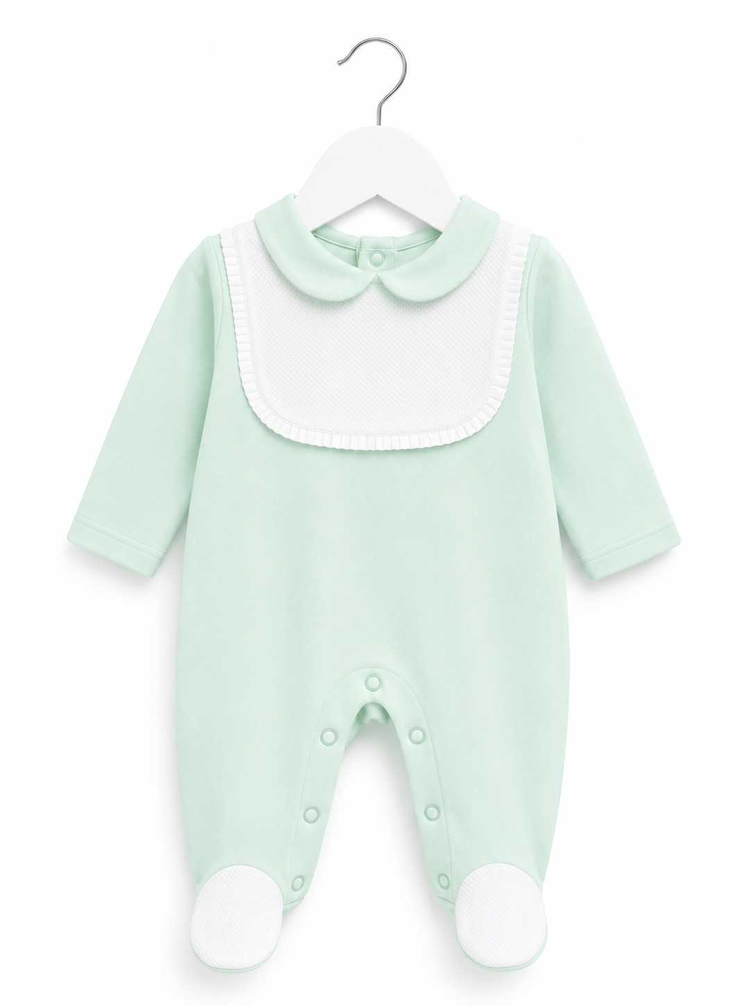 Mint Bib Babygrow