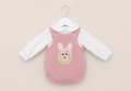 Dusky Pink Bunny Outfit