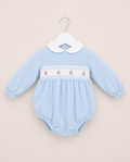 Teddy Smocked Romper