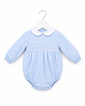 Blue Albert Romper
