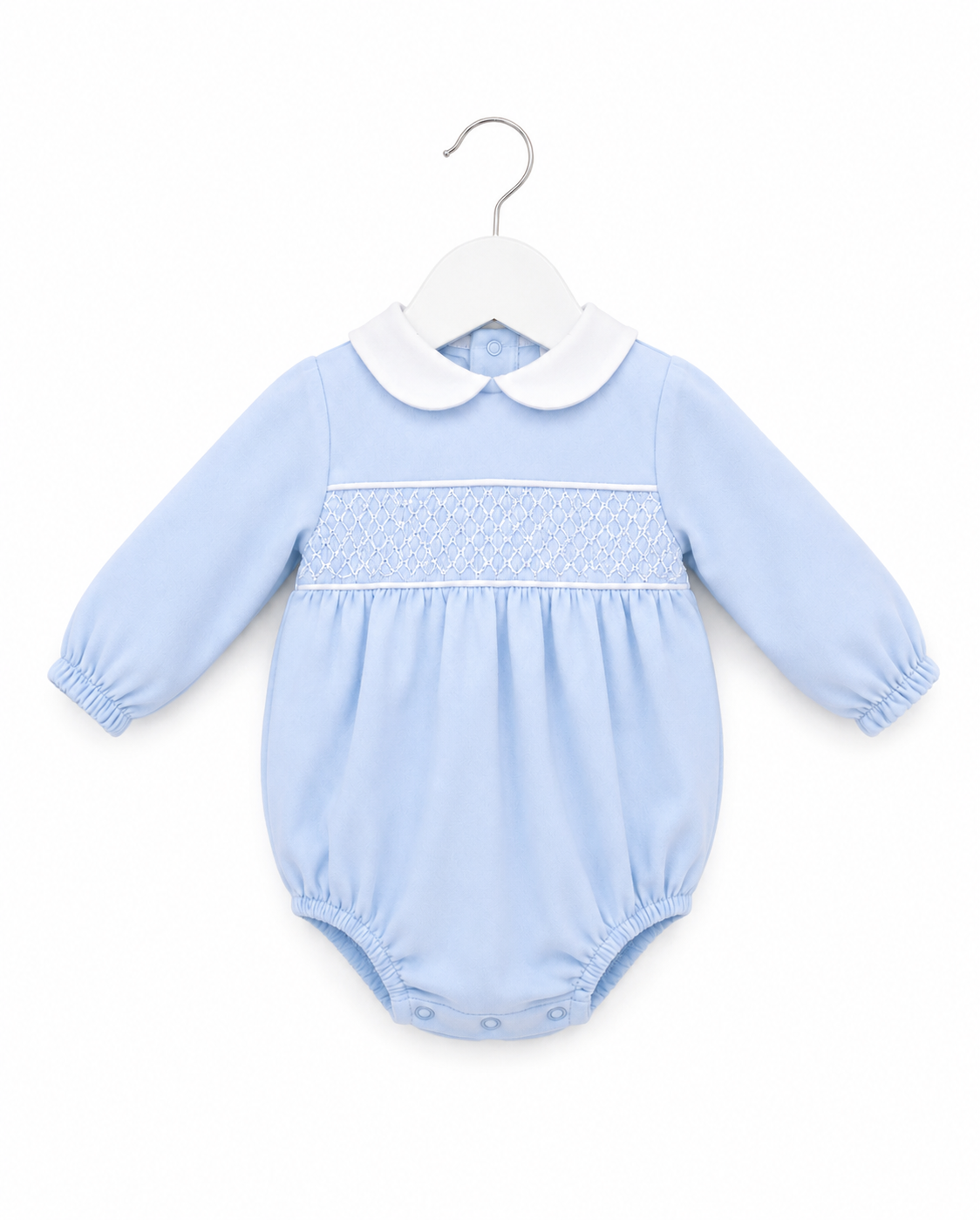 Blue Albert Romper