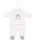 Pink Teddy Spot Pyjamas