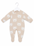 Beige Benny Babygrow