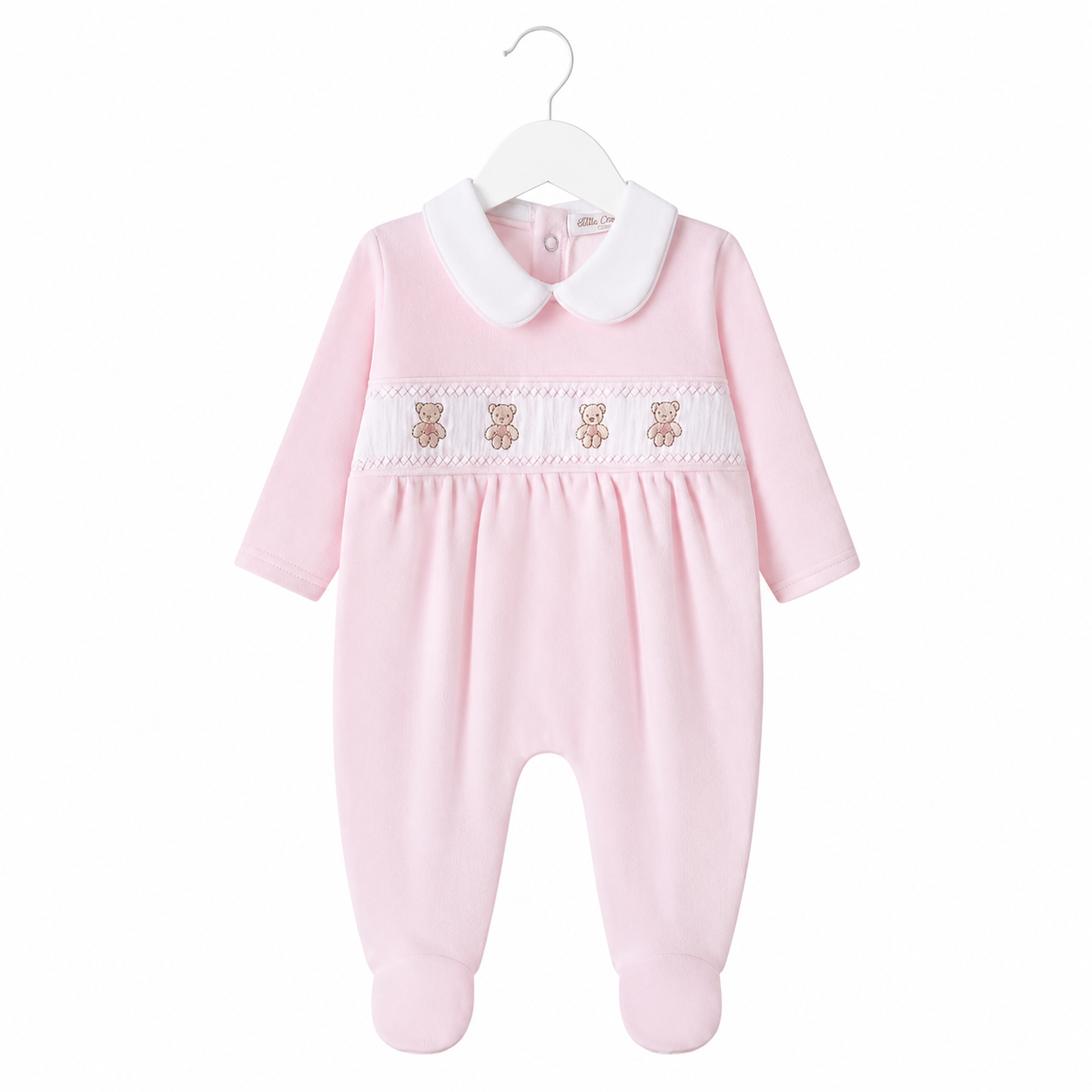 Pink Teddy Bear Babygrow