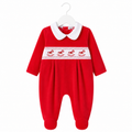 Red Rocking Horse Babygrow