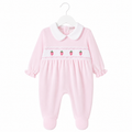 Pink Strawberry Babygrow