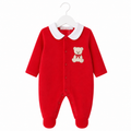 Red Teddy Babygrow