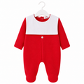 Red Bib Babygrow